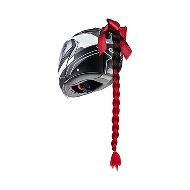 Motocicletas Gradillas de Casco de Rampa decora Trenza de Casco de Motocicleta