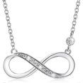 thumbnail image 1 of Necklace for Women Necklace with Cubic Zirconia Adjustable Chain Necklace, Mother's Day Valentine's Day Gift - with Gift Box, 1 of 5