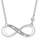 thumbnail image 1 of Necklace for Women Necklace with Cubic Zirconia Adjustable Chain Necklace, Mother's Day Valentine's Day Gift - with Gift Box, 1 of 5