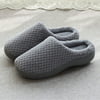 Slippers for Women & Men, Outgeek Cotton Soft Slippers Non Skid House Slippers Winter Warm Slippers Indoor Slippers Shoes for Women Men Boys Girls