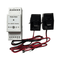 thumbnail image 2 of Medidor de energía WiFi Tuya Smart Life, bidireccional, de 2 canales, con riel DIN y aplicación CT de 120 A, para exportación e importación de energía, 2 of 8