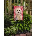 thumbnail image 2 of Carolines Treasures BB9480GF Champagne Cockapoo Love Flag Garden Size, 2 of 3