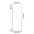 thumbnail image 2 of Miumaeov 20.87*12.6*61.02in Metal Wedding Arch Birthday Party Backdrop Stand Flower Balloon Frame Decor, 2 of 18