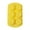 Yellow, variant on Silicone Fruit Ice Tray - 6 Holes, Reusable, for Ice Cubes/Chocolate/Soap, 55g