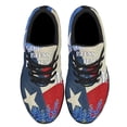 thumbnail image 2 of Texas Bluebonnet Flower God Bless Texas Shoes Sneakers Black Size 13, 2 of 7