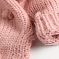 thumbnail image 4 of Toddler Baby Girls Knit Sweater Cardigan Coat Pompom Button Warm Outerwear, 4 of 5