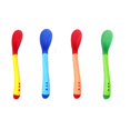 thumbnail image 1 of Utensils Set Soft Silicone Spoons for Baby, Feeding Tarning Baby Spoons First Stage Heat Sensitive, 8 Pack Infant Spoons BPA Free, Gum-Friendly Baby Feeding Supplies, Great Baby Shower Gift, 1 of 7