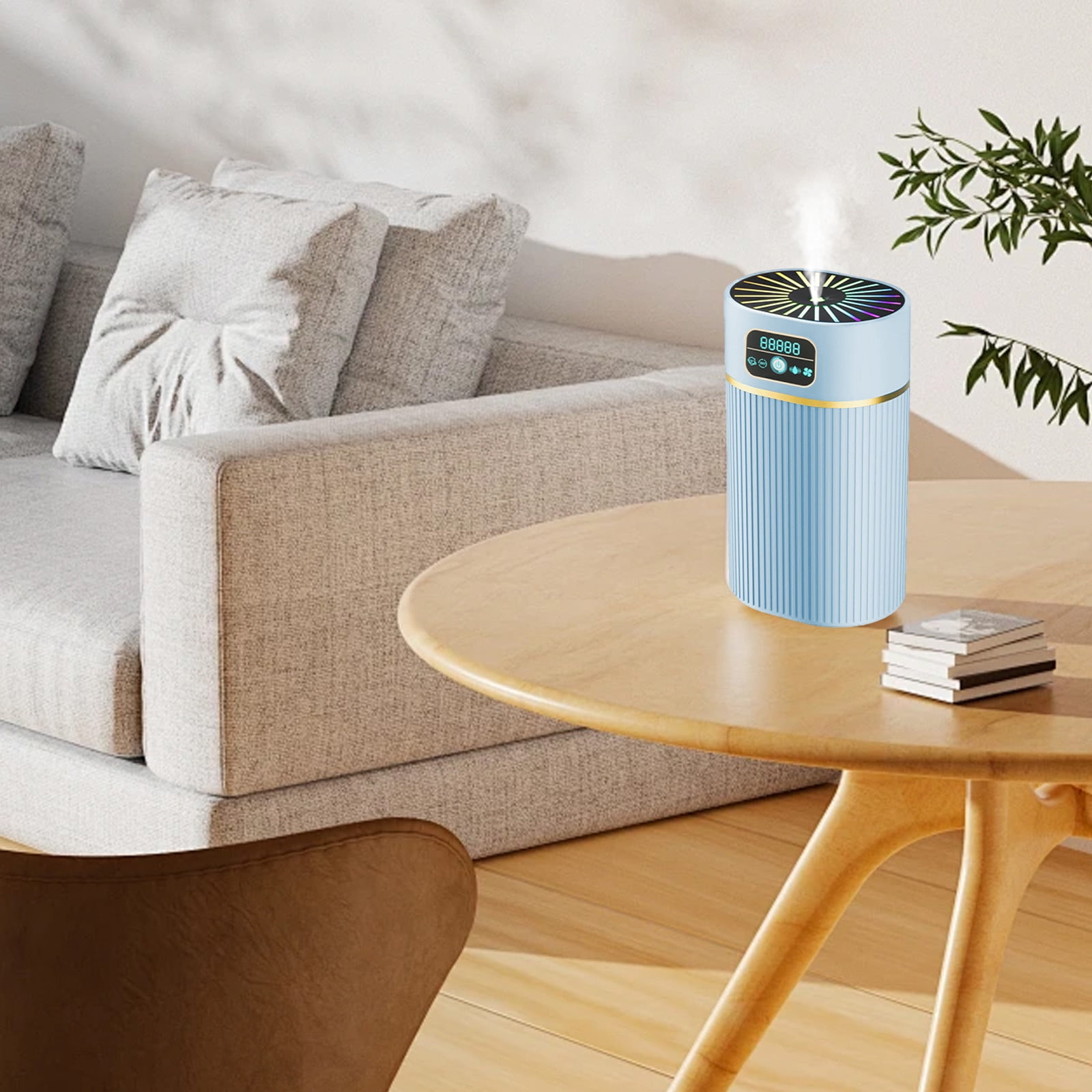 Uandlove Humidifier Large Room Humidifiers For Bedroom And Large Room 11L Cool Mist Humidifier For With-Quiet Night Light Function NEW Blue