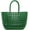 Green, variant on Kukuzhu Woven Jelly Bag, Rubber Tote Bag Waterproof Travel Bags for Women Washable Totes Handbag for Sports Beach Pool