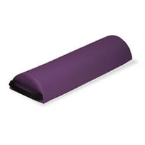 EARTHLITE Bolster Pillow Half Jumbo – Durable Massage Bolster, 100% PU Upholstery incl. Strap Handle/Professional Quality for Massage Tables/Back Pain Relief, Amethyst