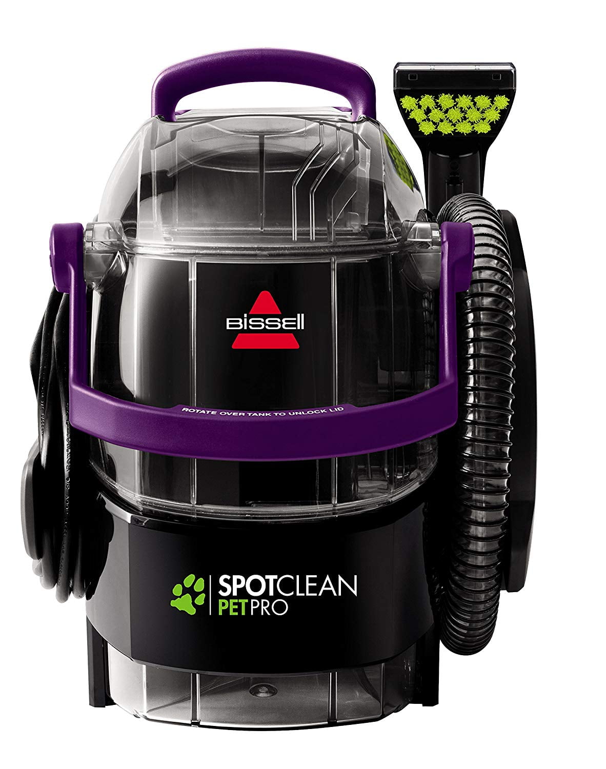 BISSELL SpotClean Pet Pro ポータブルカーペットクリーナー 2458 bulk-whatsapp-sender.com