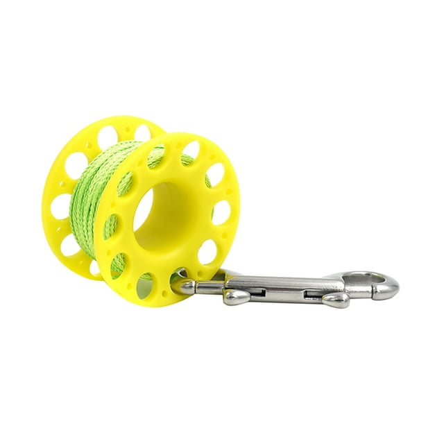 xinxixnxx 1/2/3/5 Portable Diving Finger Spool - Lightweight And Secure For Diving Enthusiasts Diving Spool Reel yellow 1 Pc