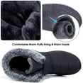 thumbnail image 6 of Women Winter Snow Boots: Fur Lined Warm Slip On Boots for Women Waterproof Non Slip Booties for Commute Outdoor Walking, 6 of 12