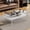 White, variant on YWEN 38.4'' Modern Glass Coffee Table, Rectangle Gray Tempered Glass Top with White Metal Frame, 2-Tier Center Table with Storage MDF Shelf, Glass Coffee Tables for Living Room, Apartment, Office