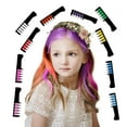 thumbnail image 4 of DAKIMOE Hair Chalk Comb for Girls Washable Temporary DIY Hair Color Dye Chalk For Kids Cosplay Christmas Gifts, 10 Colors, 4 of 8