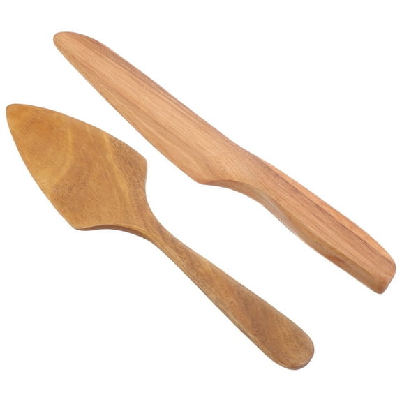 WHAMVOX Birthday Cake Knife Set Long Handle Cake Server 32X5CM