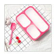 thumbnail image 4 of Lattice Energy Lunch Box Portable Fast Food Box Thin Lunch Box Frame Sealed Plastic Lunch Box Simple Lunch Box, 4 of 5