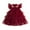 Red, variant on MXIEZI Baby Kids Princess Dresses for Little Girl Tulle Ruffles Tutu Dress Toddler Flower Girls Wedding Party Gown for 2-7 Year old