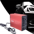 thumbnail image 4 of Inversor de corriente portátil de 300 W DC 12 salida de adaptador de carga USB dual para teléfono móvil de Sunnimix Inversor convertidor automático, 4 of 8