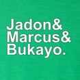 thumbnail image 3 of Wild Bobby, Jadon & Marcus & Bukayo, Sports, Men Premium Tri Blend Women, Envy, Small, 3 of 5