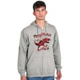 thumbnail image 4 of Ninjasaurus Rex Tyrannosaurus Turtle Zip Hoodie Sweatshirt Men Brisco Brands L, 4 of 5