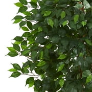 Nearly Natural 6 Ficus Artificial Tree, Green