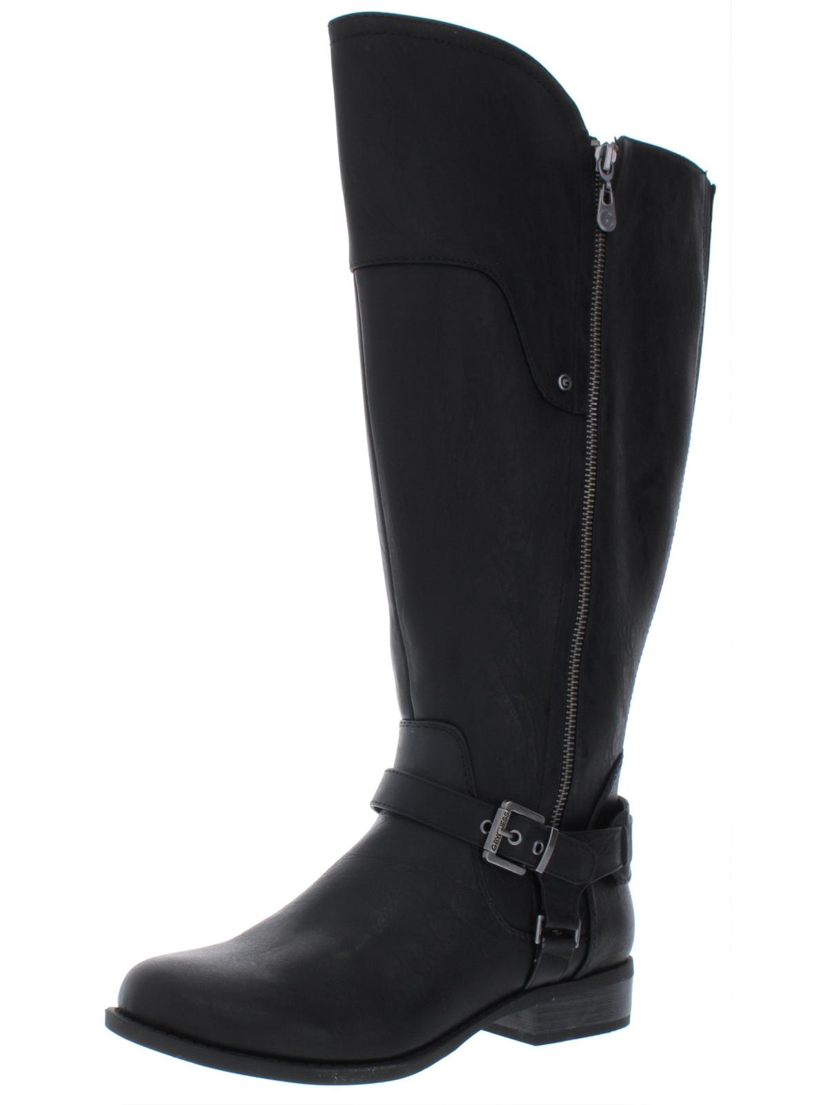 G by Guess Womens Harson5 Faux Leather Knee-High Riding Boots - Walmart.com