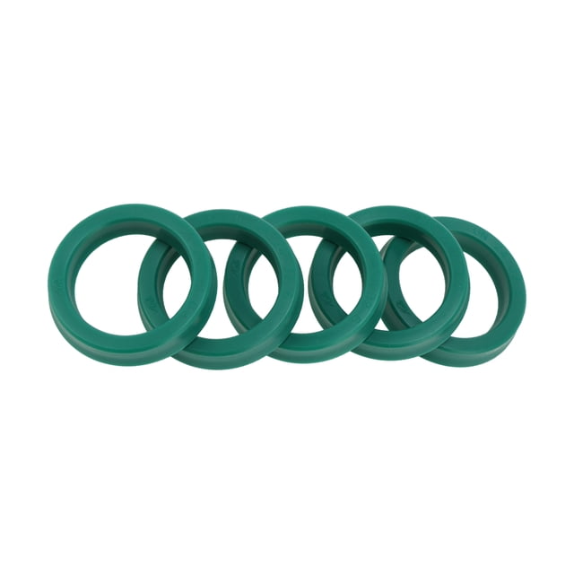 Anillo de Sello de Aceite Universal Labio UN de Bargains Únicos 24x32x6mm Alta Presión TPU Verde 5 Pcs