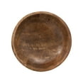 thumbnail image 4 of Bloomingville Mango wood footed bowl, Walnut Finish, 4 of 4
