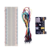 MB102 Breadboard 830 Point Solderless PCB Bread Board Test Development for DIY Electronic Projects