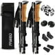 thumbnail image 1 of Bastones de senderismo plegables Foxelli ligeros y compactos, 1 of 9
