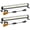 2 Pack, variant on 40W LED Shop Lights with 6.6FT Cord, Swtich, 5400LM Plug in Garage Light, 6000K Daylight Work Lights for Garage, Workshop, Workbench, Basement, Indoor (1 Pack)