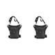 thumbnail image 4 of Qarigey Bolsa de pierna ligera para hombres Exquisita artesanía Amplia aplicación Antiarañazos Motocicleta Cintura segura Negro 2Conjunto, 4 of 6
