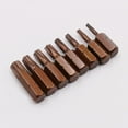 thumbnail image 4 of 12Pcs Hex Shank Magnetic Five-Point for Torx Screwdriver Bits with Hole 25mm Ts30, 4 of 8