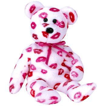 kissy beanie baby