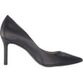thumbnail image 6 of Womens naturalizer Anna Pointed Toe Classic Pumps, Black Leather, 11 W US, 6 of 8