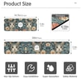 thumbnail image 3 of Yayeee Faucet Mat for Kitchen Sink 14.7" Diatomite Long Splash Guard Pad, Flowers Cat, 3 of 7