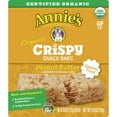 thumbnail image 2 of Annie's Organic Peanut Butter Crispy Snack Bars, Gluten Free, 5 Bars, 3.9 oz., 2 of 7