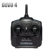 HobbyFlip Walkera Devention Devo 4 Radio Transmitter Remote Devo 4 Transmitter Compatible with RC Aircraft