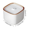 thumbnail image 2 of MesaSe Pet Fountain  Automatic Circulating Filtration Water Dispenser Cat Water Fountain Dog Water Dispenser with Smart Pump for Cats  Dogs White Plastic Clearance, 2 of 4