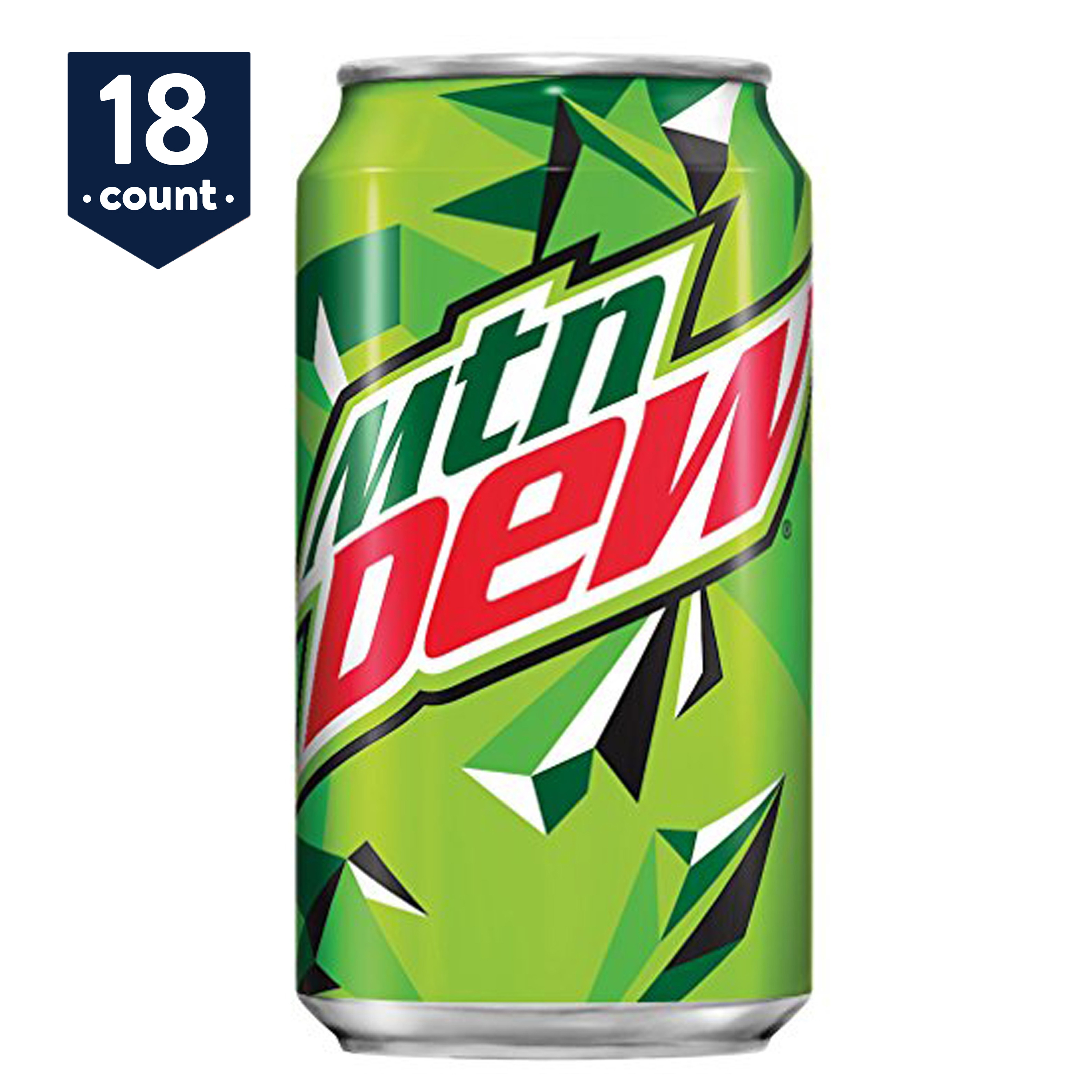 Mountain Dew Citrus Soda Pop, 12 fl oz, 18 Pack Cans - image 3 of 7