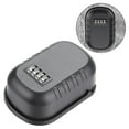 thumbnail image 6 of 4 Digit Zinc Alloy Wall Mounted for Outside Spare case Waterproof Key Storage Box Hide Keys Box Keys Holder, 6 of 8