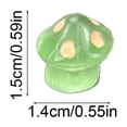 thumbnail image 3 of Juego de Mini Adornos de Hongos Que Brillan En La Oscuridad: Decoración Luminosa de Resina para Plantas En Maceta, Terrarios y Proyectos de Manualidades para El Hogar., 3 of 6