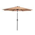 thumbnail image 3 of jinwen Patio Umbrella Accessory Ventilation Table Umbrella for Garden Pool Backyard Khaki, 3 of 9