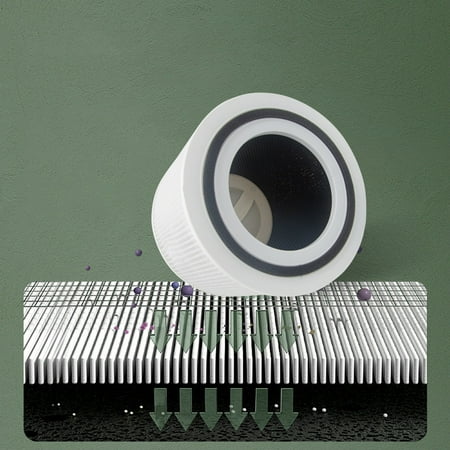 

YHJSGKJ Air Purifier Replacement Filter True HEPA And Activated Filters Compatible With Compact Portable Air Purifiers Lasts For 180 Days Or 6 Months Equivalent To 4320 Hour Kitchen Supplies