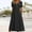 Black, variant on Long Dresses for Women Evening Gown Summer Short Sleeve Green Party Dresses V-Neck Holiday for Wedding Guest Solid Color Holiday Dresses