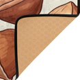 thumbnail image 4 of Chestnuts Nuts Area Rug Washable 80 x 58 Floor Carpet Mat Non Slip for Bedroom Living Room Home Decor, 4 of 7