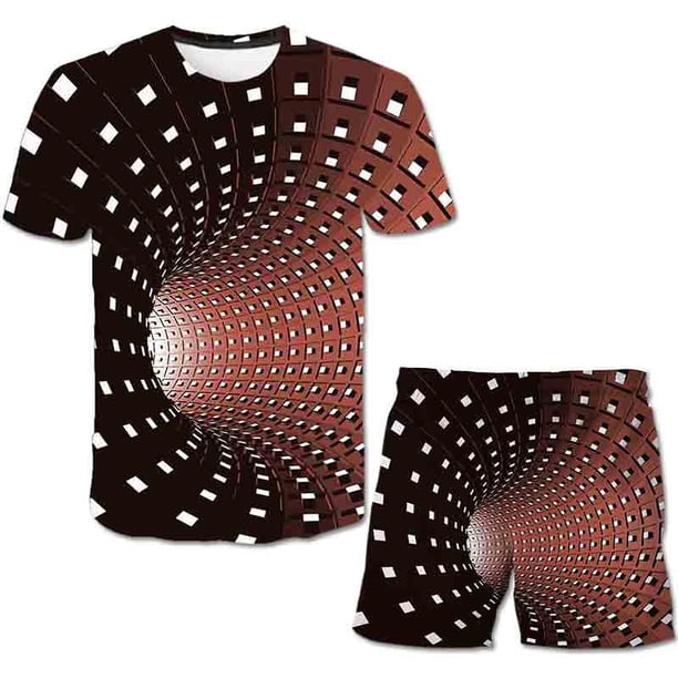 2pcs Baby Boys Girls Whirlpool Ropa Conjuntos Verano Manga corta Tops Tees amp; Pantalones cortos Niños Dibujos animados Casual Nuevos disfraces Outfits6M Gao Jinjia LED