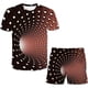 thumbnail image 1 of 2pcs Baby Boys Girls Whirlpool Ropa Conjuntos Verano Manga corta Tops Tees amp; Pantalones cortos Niños Dibujos animados Casual Nuevos disfraces Outfits6M Gao Jinjia LED, 1 of 2