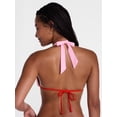 thumbnail image 3 of No Boundaries Sun Coast Print Triangle Bikini Swim Top, Women’s XXS-XXL, 3 of 5